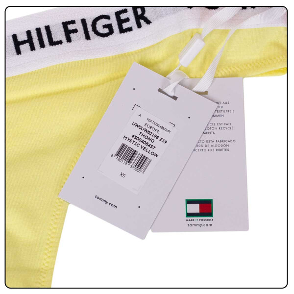 Tommy Hilfiger Tangá UW0UW02198ZI9 Yellow S