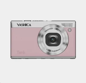 YASHICA Tank ružová / Digitálny fotoaparát / 12 Mpx / 4K video / výklopný displej 3 "/ USB-C (YAS-DGCMTK-PN)