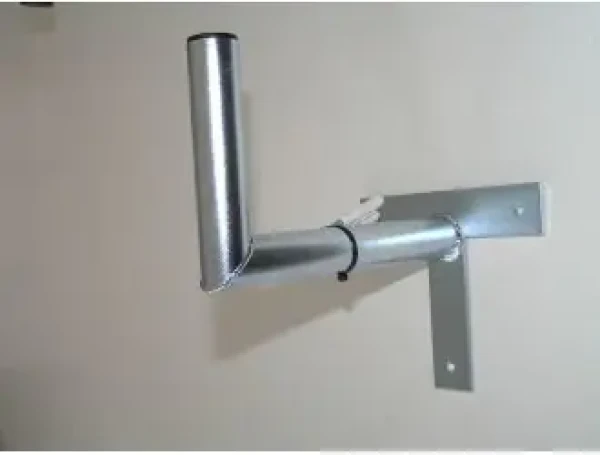OEM K30T32 / Držiak antény / tvar T / 30 cm / priemer 32 mm / galvanický zinok (K30T32)