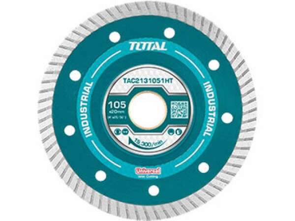 TOTAL-TOOLS TAC2131251HT / Rezný kotúč ultra tenký / 125 x 22.22 mm (TAC2131251HT)