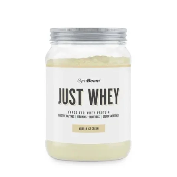 Just Whey Grass-Fed Proteín - GymBeam (vanilková zmrzlina, 500 g) (28324-39-500g-vanilla-ice-cream-01)