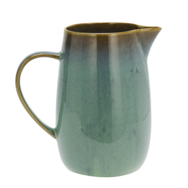 MADAM STOLTZ Džbán Green Reactive Glaze