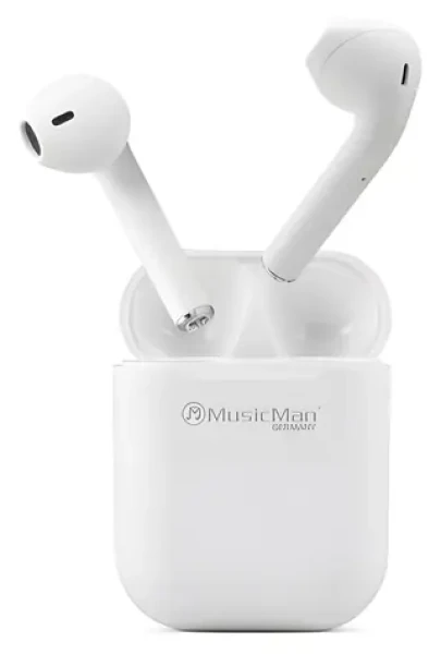 Technaxx BT-X57 biela / TWS bezdrôtové slúchadlá / Bluetooth