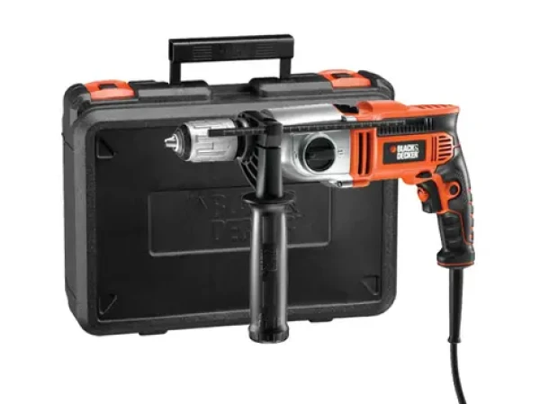 Blackamp;Decker BDKR1102K / Kombinované vŕtacie a sekacie kladivo / 1100W / 3200 ot-min / 54.400 úderov-min / SDS-plus (BDKR1102K)