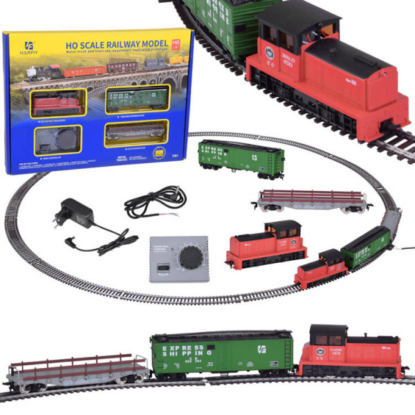 Mamido Elektrická vláčikodráha lokomotíva klasik s riadiacou jednotkou H0 1:87 RC0652