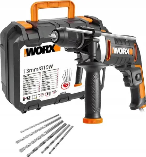 WORX WX328 / Príklepová vŕtačka / 810W (WX328)