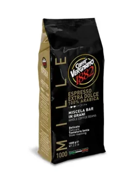 Vergnano Extra Dolce 1000 1 kg / Zrnková káva / 100% Arabica (8001800000476)