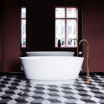 OMNIRES - NEO M+ voľne stojaca vaňa, 158 x 72 cm biela mat /BM/ NEO158WWBM