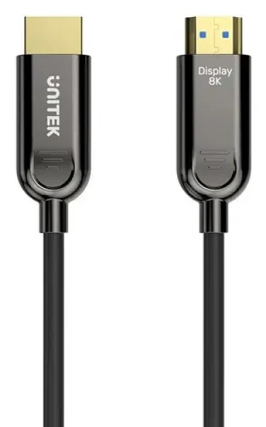 Unitek C11085GY01-15M / Optický kábel HDMI 2.1 AOC / 15 m (C11085GY01-15M)