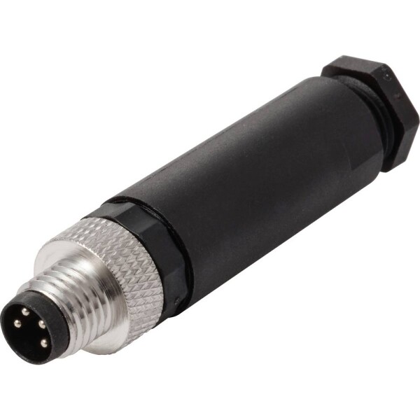 TRU COMPONENTS Vestavná zástrčka pre čidlo/aktuátor, TC-13752060, piny: 4, 1 ks; TC-13752060