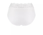 SLOGGI ROMANCE - Midi nohavičky z bavlny Supima® s čipkou Sloggi WHITE 38