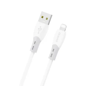 Dudao L25SL biela / Dátový kábel / USB-A / Lightning 30W / 1 m