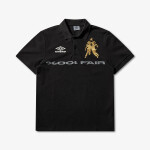 Tričko Umbro by SlamJam 001% Fair Polo Black XL