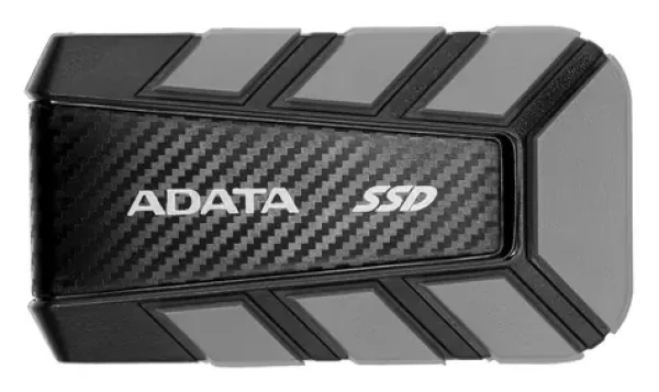 ADATA SD820 1TB šedá / SSD / Externé / čítanie: 2000 MB/s / zápis: 2000 MB/s / USB 3.2 Gen 2x2 / IP68 (SD820-1000G-CGY)