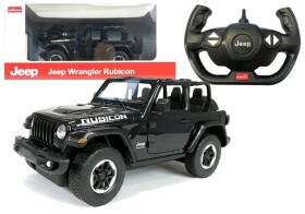 RASTAR Auto R / C Jeep Wrangler Rubicon 1:14 Rastar Čierna