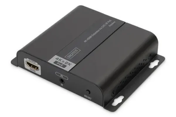 Digitus DS-55125 / HDMI extender / prijímacia jednotka / 4K / PoE / 120 m (DS-55125)