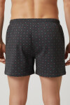 PÁNSKE VOĽNÉ BOXERKY BB008 grafit XL