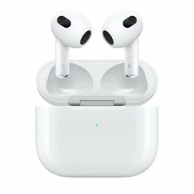 Apple AirPods (2021) 3.generácia / bezdrôtové slúchadlá / bezdrôtové nabíjanie (MME73ZM/A)