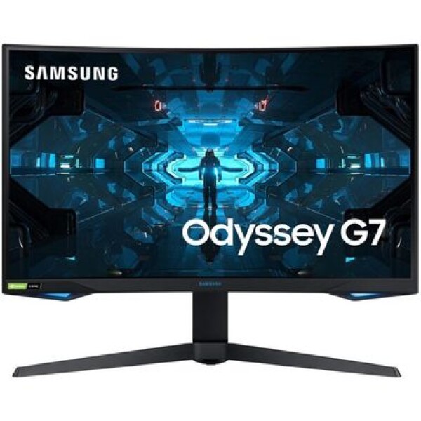 Bazár - 27" Samsung Odyssey G7 čierna / VA / QLED / 2560 x 1440 / 16:9 / 240Hz / 1ms / 2500:1 / 350cd-m2 / DP+HDMI / dopredaj (LC27G75TQSUXEN.Bazar)