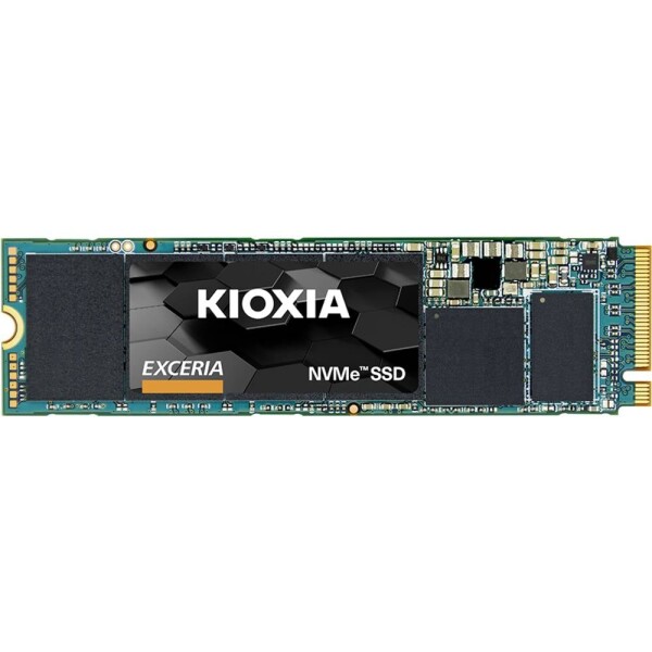 KIOXIA EXCERIA 500GB / M.2 2280 / PCIe 3.1a x4 / TLC / R: 1700MB / W: 1600MB / IOPS: 350K 400K / MTBF 1.5mh / 5y (LRC10Z500GG8)