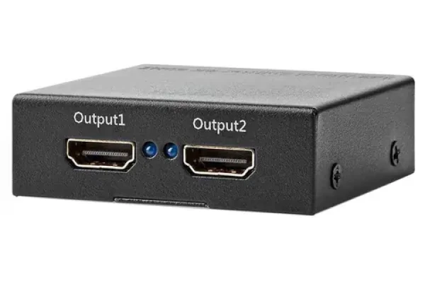 Nedis VSPL3472AT HDMI rozbočovač 1 vstup na 2 výstupy / 4K2K@60Hz / HDCP 2.2 (VSPL3472AT)