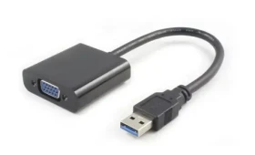 MicroConnect Adaptér USB3.0 A (M) - VGA (F) čierna (USB3.0VGA)