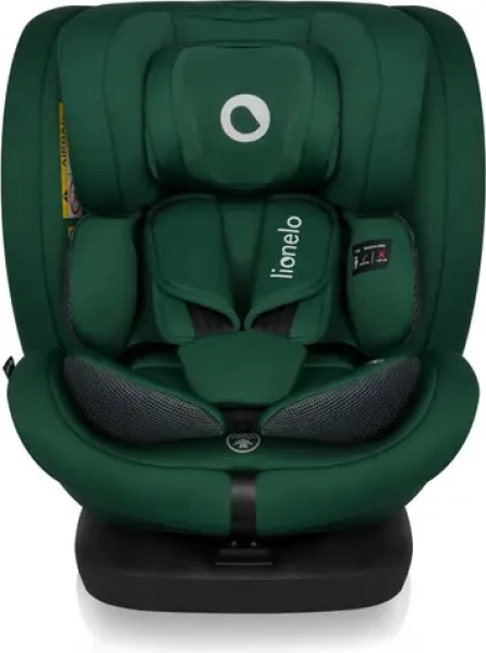 Lionelo Autosedačka Bastiaan i-Size Green Forest / Výška 40-150 cm / ISOFIX, Top Tether / Otočenie 360 ° (LO-BASTIAAN I-SIZE GREEN FOREST)