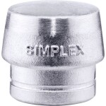 Halder SIMPLEX 3209.060 náhradná hlava tvrdé 405 g 66 mm; 3209.060