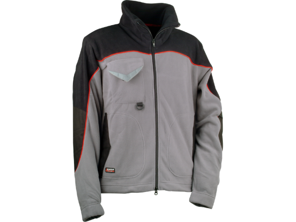 Bunda Fleece Cofra RIDER Farba: Šedá, Veľkosť: 4XL (V026_2_02_4XL)
