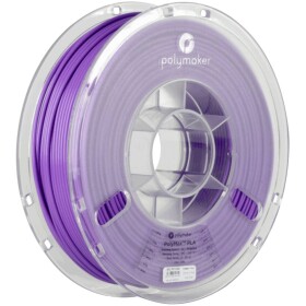 Polymaker PA06019 PolyMAX Tough vlákno pre 3D tlačiarne tvrdé PLA Vysoká tuhosť, Vysoká pevnosť v ťahu, Nárazuvzdorný 2.85 mm 750 g purpurová 1 ks; PA06019