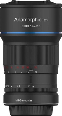 Sirui Sirui Anamorphic Lens 1,33x 50mm f/1.8 RF-Mount