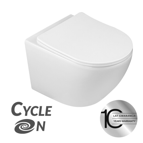 Laveo - Desna CycleOn - WC misa bez okraja vrátane sedátka VMD_609S