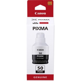 Canon 3386C001 GI-50 PGBK náhradná náplň (PrinterAccType.985815) Vhodný pre značky (tlačiarne): Canon čierna Celkový obsah atramentu: 170 ml; 3386C001
