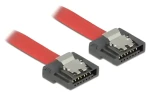 DeLock červená / SATA kábel / SATA III 6 Gbit / s / FLEXI / 0,3 m (83834)