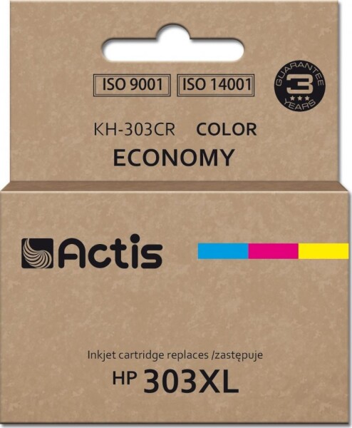 Actis Toner Actis KH-303CR (Náhradný HP 303XL T6N03AE; Premium; 18ml; 415 stron; farebný)