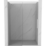 MEXEN/S - Rox posuvné sprchové dvere 140, transparent, biela 8C2-140-000-20-00