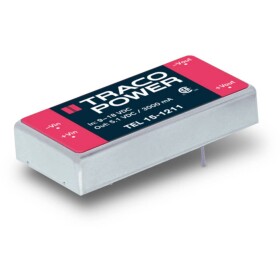 TracoPower TEL 15-1223 DC / DC menič napätia, DPS 12 V/DC 15 V/DC, -15 V/DC 500 mA 15 W Počet výstupov: 2 x; TEL 15-1223