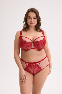 Gaia nohavičky GFP 1273 Aina S-4XL red-mokka XL