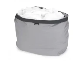Brabantia Vrece do koša na bielizeň 60 L šedý / bavlna / 3.8 x 55 x 82 cm (200700)