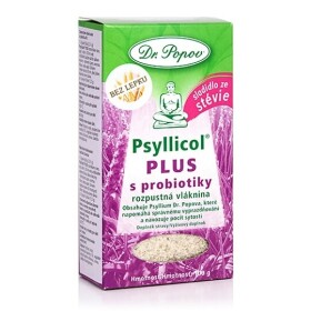 DR. POPOV Psyllicol plus s probiotikami 100 g - Dr.Popov Psyllicol Plus s proBiotiky 100 g
