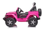 Mamido Elektrické autíčko Jeep Wrangler ružové