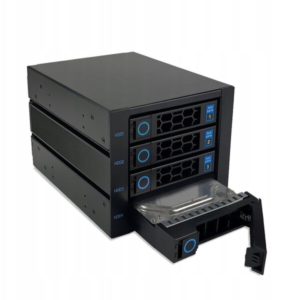 Fantec FANTEC WR-C3141-12G SAS/SATA (12G/6G) Backplane für 4x 3,5"/2,5" HDD/SSD