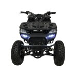 Mamido Detská benzínová štvorkolka RamiGO MONSTER 200CC čierno-červená