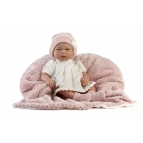 Guca 893 NORMA - realistická bábika bábätko s mäkkým látkovým telom - 38 cm