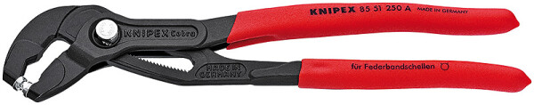 Kliešte Knipex na hadicové spony 250 mm