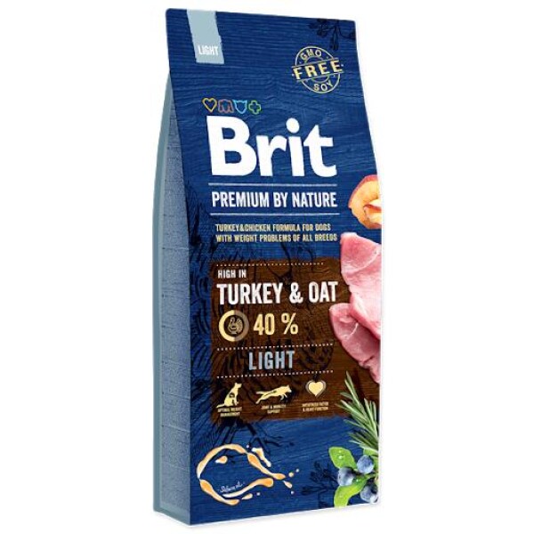 Brit Premium by Nature Dog Light Turkey/Oat