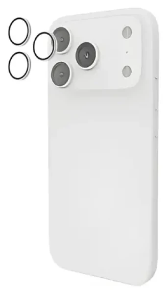 HAMA Lens Protect pre Apple iPhone 17 Pro/17 Pro Max / Sklo na fotoaparát / tvrdené sklo 9H / 3 ks