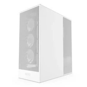 NZXT H7 Flow RGB biela / E-ATX / 2x USB-A 3.2 / 1x USB-C 3.2 / 3x 120mm RGB / bez zdroja / priehľadná bočnica (CM-H72FW-R1)