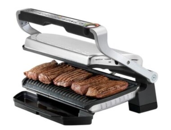 TEFAL Optigrill+ XL strieborný / Kontaktný gril / 2000 W / 9 programov / Gril. plocha: 800cm2 (GC722D34/16)