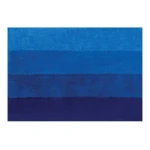 Spirella FOUR kúpeľňová predložka 55 x 65 cm modrá / polyester / protišmyková (7610583161727)